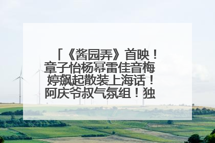 《酱园弄》首映！章子怡杨幂雷佳音梅婷飙起散装上海话！阿庆爷叔气氛组！独独没见他……