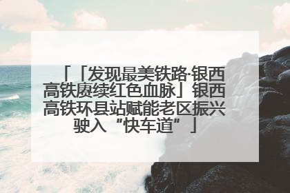 「发现最美铁路·银西高铁赓续红色血脉」银西高铁环县站赋能老区振兴驶入“快车道”