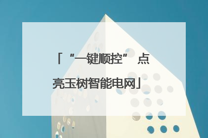“一键顺控” 点亮玉树智能电网