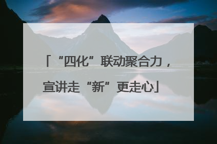 “四化”联动聚合力，宣讲走“新”更走心