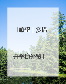 瞭望｜多措并举稳外贸