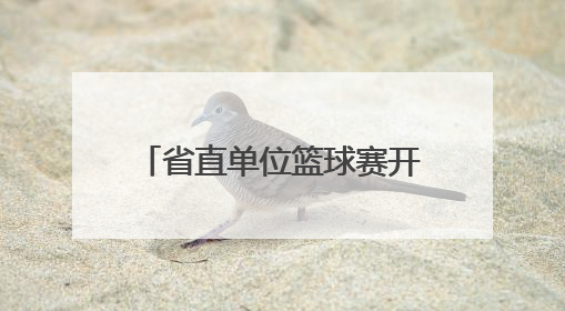 省直单位篮球赛开幕，52支队将进行150余场较量