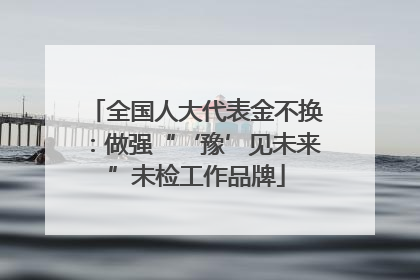 全国人大代表金不换：做强“‘豫’见未来”未检工作品牌