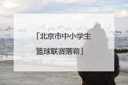 北京市中小学生篮球联赛落幕