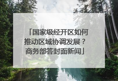 国家级经开区如何推动区域协调发展？商务部答封面新闻