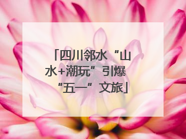 四川邻水“山水+潮玩”引爆“五一”文旅