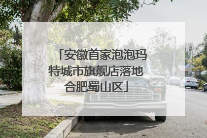 安徽首家泡泡玛特城市旗舰店落地合肥蜀山区