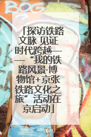 探访铁路文脉 见证时代跨越——“我的铁路风景·博物馆+京张铁路文化之旅”活动在京启动