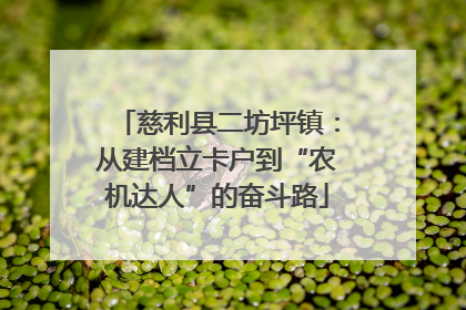 慈利县二坊坪镇：从建档立卡户到“农机达人”的奋斗路