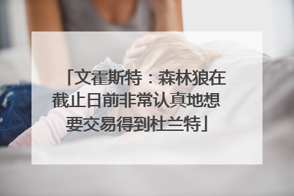 文霍斯特：森林狼在截止日前非常认真地想要交易得到杜兰特