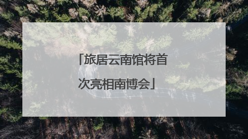 旅居云南馆将首次亮相南博会