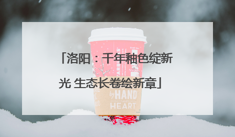 洛阳：千年釉色绽新光 生态长卷绘新章