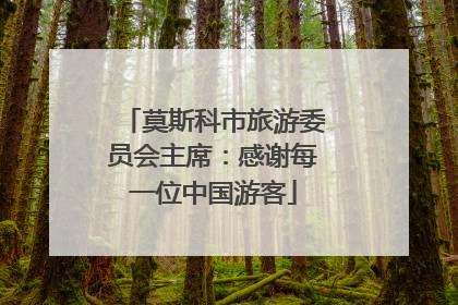莫斯科市旅游委员会主席：感谢每一位中国游客