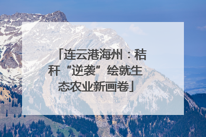 连云港海州：秸秆“逆袭”绘就生态农业新画卷