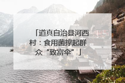 道真自治县河西村：食用菌撑起群众“致富伞”