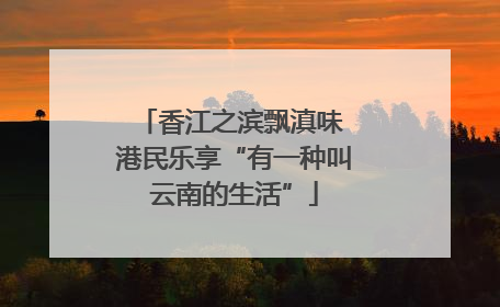香江之滨飘滇味 港民乐享“有一种叫云南的生活”