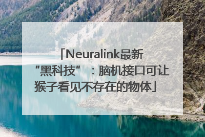 Neuralink最新“黑科技”：脑机接口可让猴子看见不存在的物体