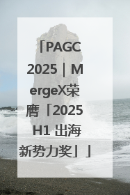 PAGC 2025｜MergeX荣膺「2025 H1 出海新势力奖」